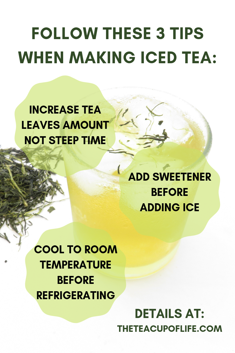 How To Make Perfect Iced Tea - The Cup Of Life