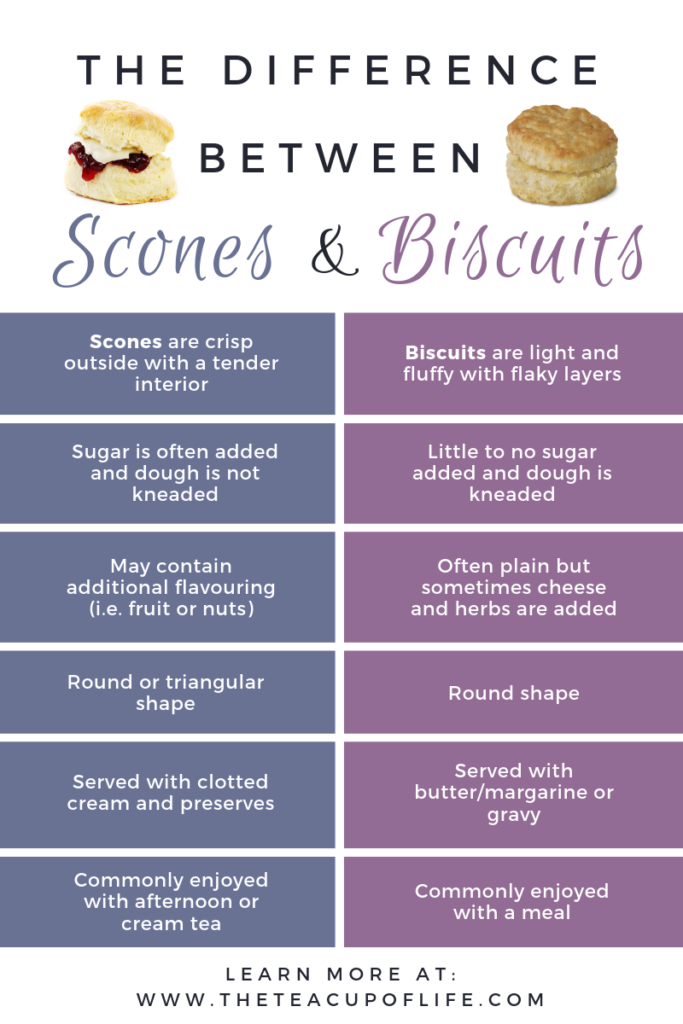 The Difference Between Scones and Biscuits - The Cup of Life