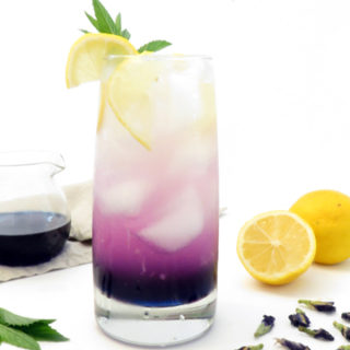 Butterfly Pea Flower Lemonade Recipe