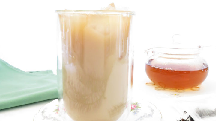 Iced English Tea Latte