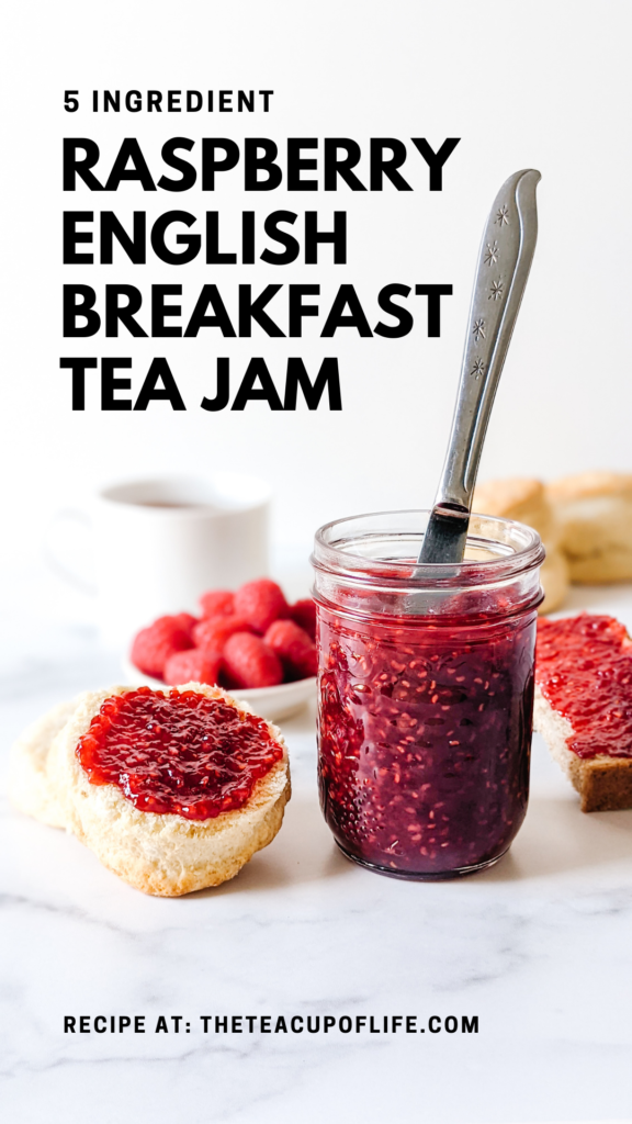 english breakfast tea jam