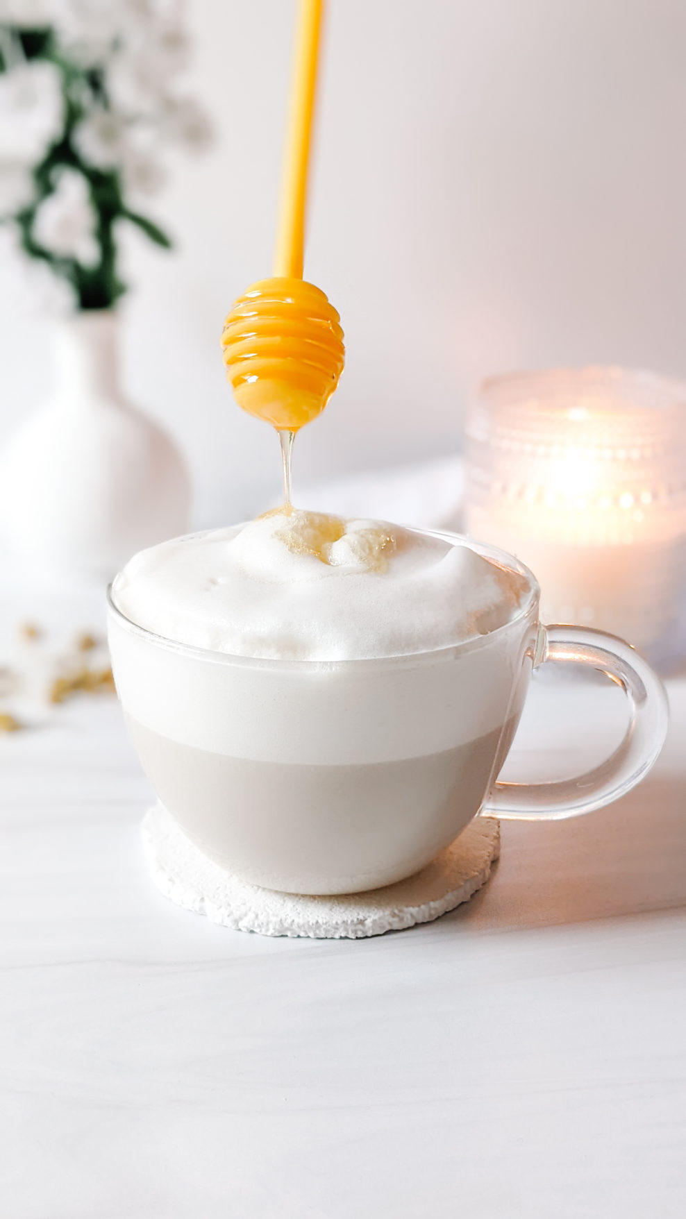Chamomile Tea Latte - The Cup of Life