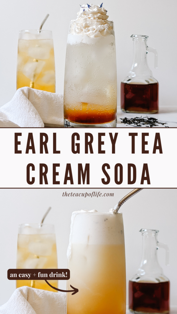 earl grey tea cream soda