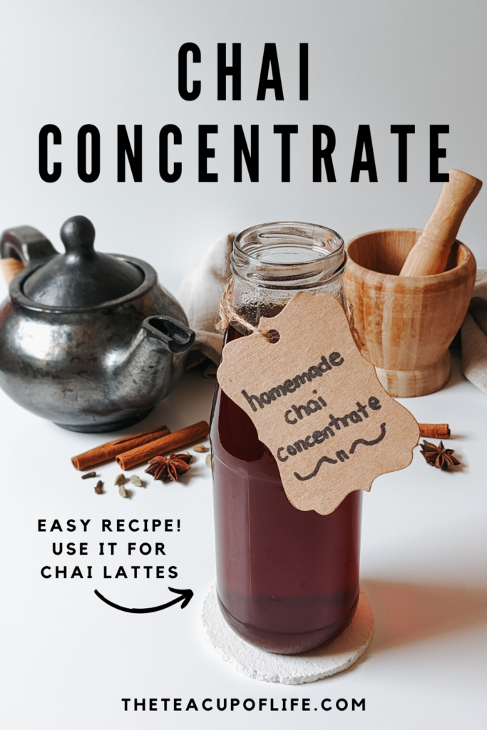 easy chai concentrate recipe