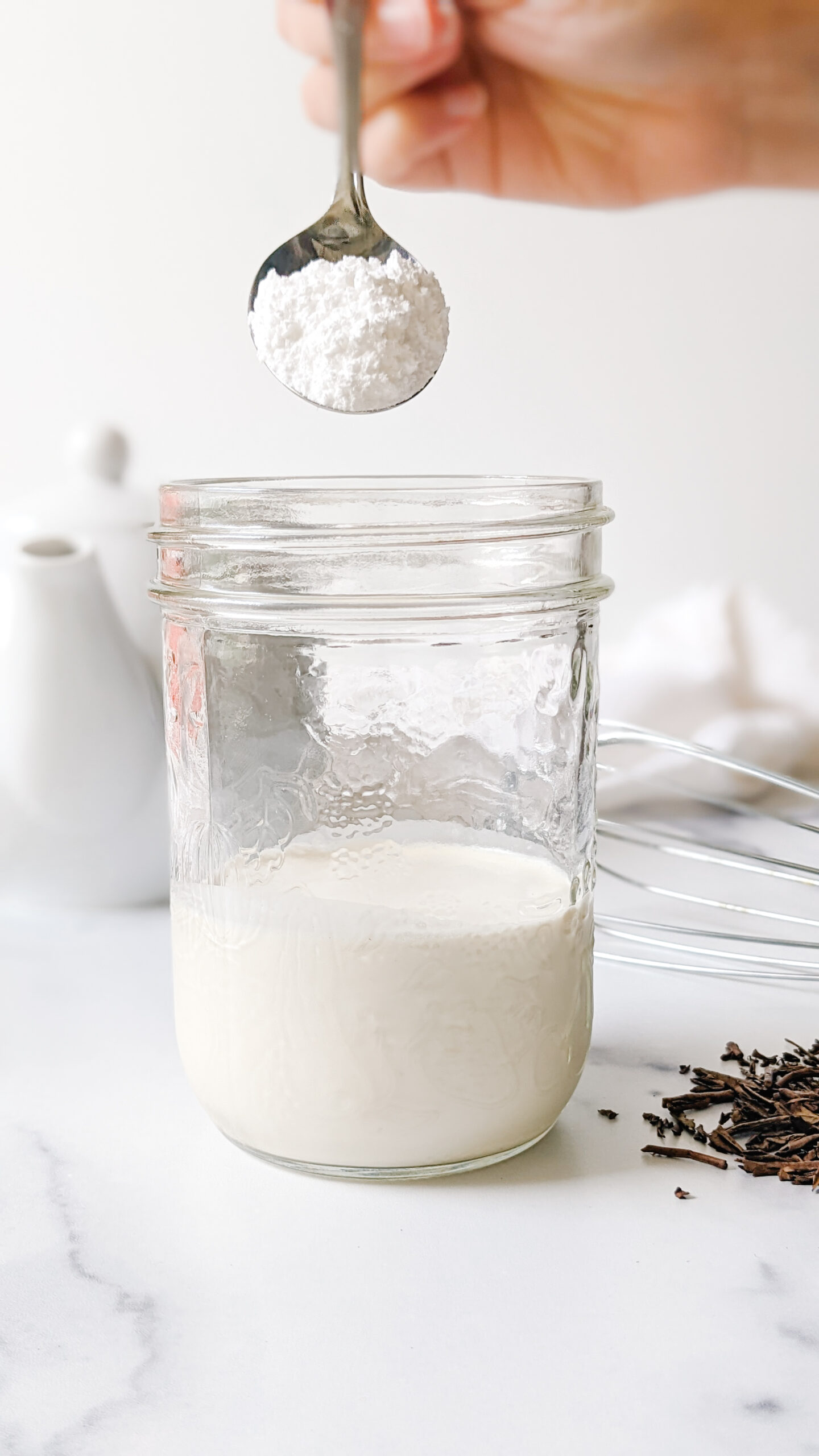 How to Make Tea Infused Whipped Cream The Cup of Life