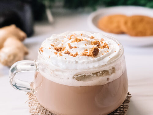 Gingerbread Tea Latte - The Cup of Life